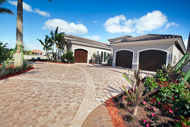 Permeable Paver Driveway in Owings, MD